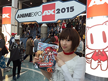 綾野ましろAnime Expo 2015でアメリカ初のパフォーマンスを披露！ロサンゼルス3500人が興奮！