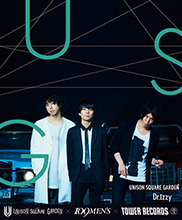 限定グッズやオリジナル特典も！UNISON SQUARE GARDEN×109MEN’S×TOWER RECORDS“Dr.Izzy”Satellite Shopが7月4日～10日の期間限定で109MEN’Sにオープン！