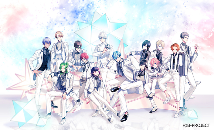 B-PROJECT 1stアルバム『S級パラダイス』7月19日BLACK＆WHITE2枚同時リリース決定！ ジャケットは雪広うたこ撮り下ろし＆初回生産限定盤にはトレーディング缶バッジが封入！