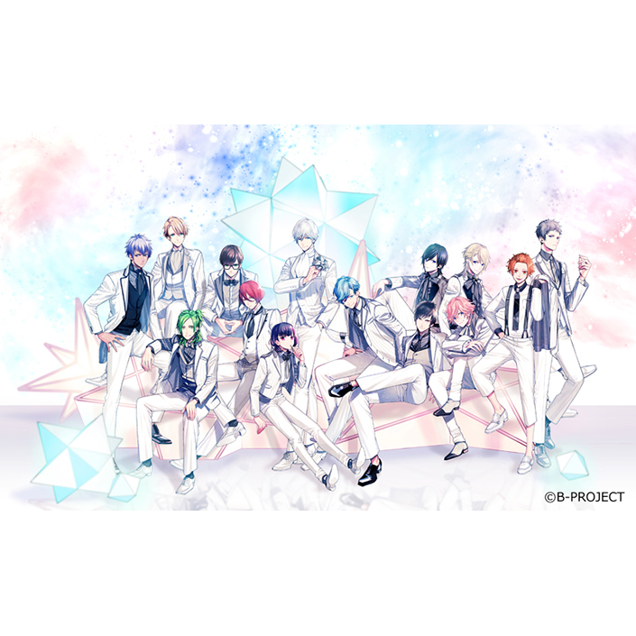 B-PROJECT 1stアルバム『S級パラダイス』7月19日BLACK＆WHITE2枚同時リリース決定！ ジャケットは雪広うたこ撮り下ろし＆初回生産限定盤にはトレーディング缶バッジが封入！ - 画像一覧（2/2）