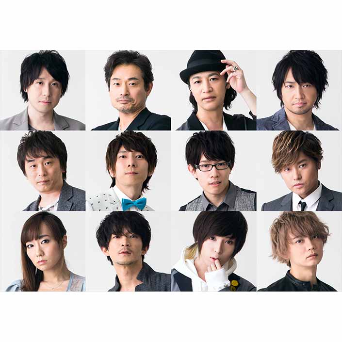 人気声優多数出演！90分間、全てアドリブで紡ぐ、唯一無二の舞台劇！舞台『AD-LIVE(アドリブ) 2017』 出演者 全12名発表！ - 画像一覧（1/2）