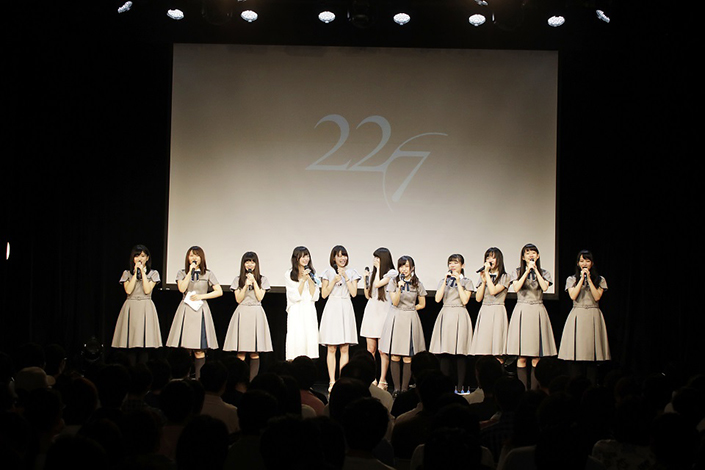 感涙の連続 デジタル声優アイドル“22/7”「デビューシングル発売＆アニメ化」を発表！“22/7(ナナブンノニジュウニ)の日 初ライブイベント”レポート！ - 画像一覧（6/6）