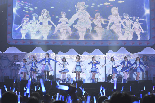 最後は9人そろって感動のフィナーレ！“ラブライブ！サンシャイン!!Aqours クラブ活動 LIVE & FAN MEETING ～ Landing action Yeah!! ～”千葉公演レポート！ - 画像一覧（5/10）