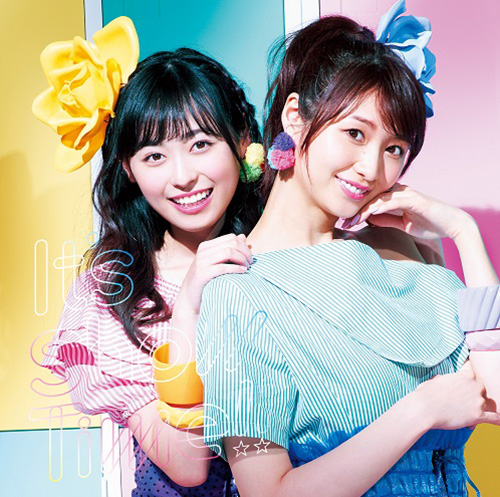 福原遥×戸松遥 夢のコラボシングル「It's Show Time!!」CDジャケット