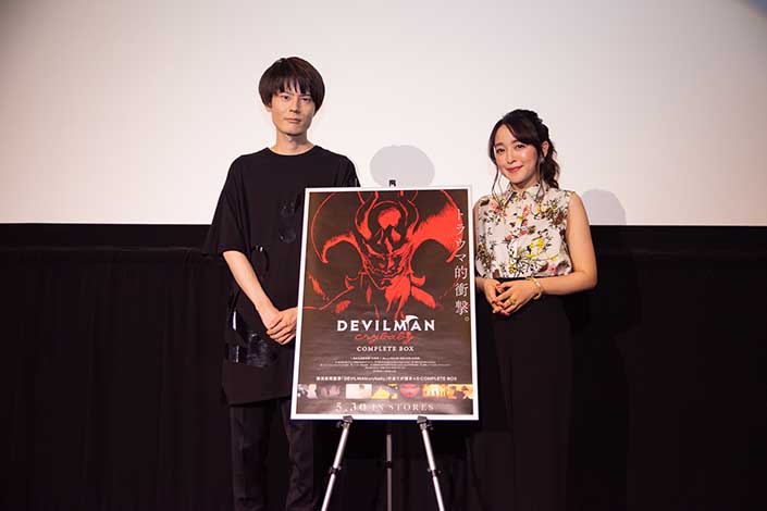 内山昂輝＆潘 めぐみが作品の魅力を語りつくす！『DEVILMAN crybaby NIGHT THEATER @新宿バルト9』イベントレポート - 画像一覧（3/4）