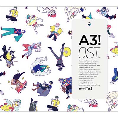 イケメン役者育成ゲーム「A3!」オリジナルサウンドトラックのジャケット・曲目リスト公開！