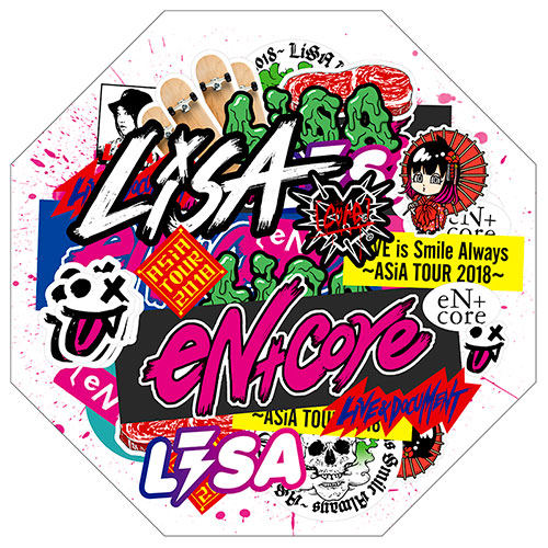 LiSA、5月15日リリースのライブ映像商品「LiVE is Smile Always ～ASiA TOUR 2018～[eN + core] LiVE & DOCUMENT」ジャケット写真＆商品詳細 情報公開！ - 画像一覧（4/7）