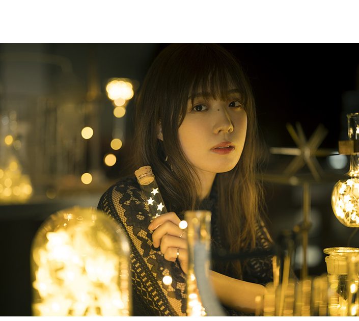 大原ゆい子1stアルバム『星に名前をつけるとき』、ジャケット写真