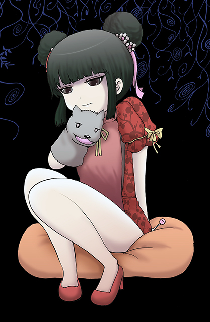 やくしまるえつこが『ハイスコアガール』第二期ED主題歌も担当！主題歌シングル「アンノウン・ワールドマップ」10月30日発売！押切蓮介による新たなやくしまるえつこ似顔絵イラストも公開！ - 画像一覧（2/3）