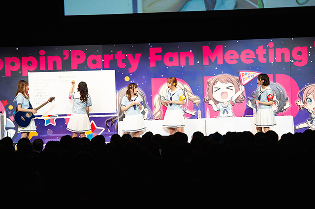 5人そろって「ポピパファンミ、やり切ったよ！」 “Poppin’Party Fan Meeting Tour 2019!宇宙へドリーマーズGO!”@Zepp DiverCity TOKYOレポート！ - 画像一覧（2/9）