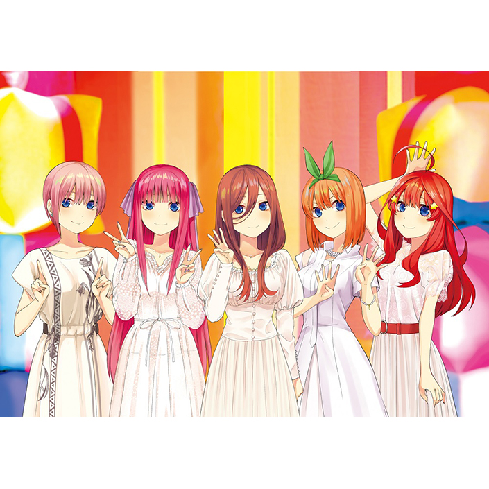 『五等分の花嫁』中野家の五つ子が歌うキャラソンシングルを2020年3月にリリース！そして5月にはイベントの開催も決定！ - 画像一覧（2/2）