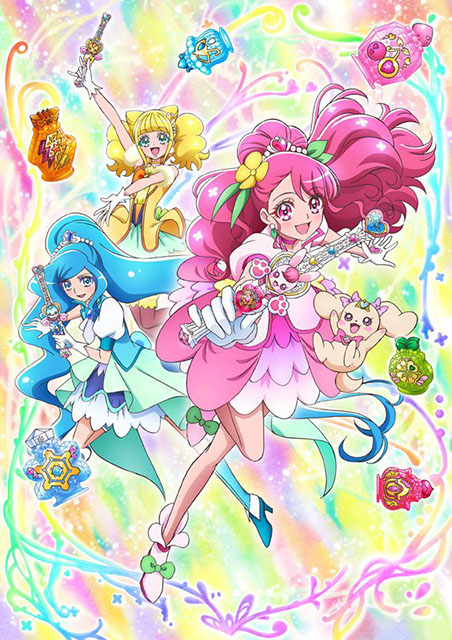 プリキュア最新シリーズ『ヒーリングっど(ハート)プリキュア』主題歌シングル 3月25日発売決定！