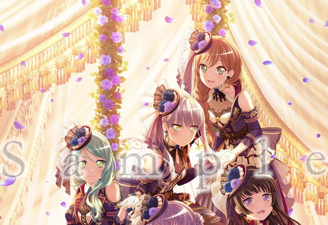 Roseliaメンバーの描き下ろしイラスト！Roselia 2nd Album「Wahl」Blu-ray付生産限定盤 裏ジャケット解禁！