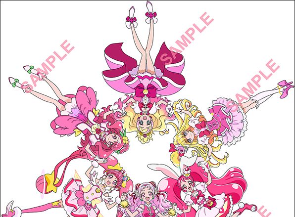 『Go！プリンセスプリキュア』から『ヒーリングっど(ハート)プリキュア』まで！6人のプリキュアが大集合の北川理恵のプリキュアベスト盤CDジャケットが公開！