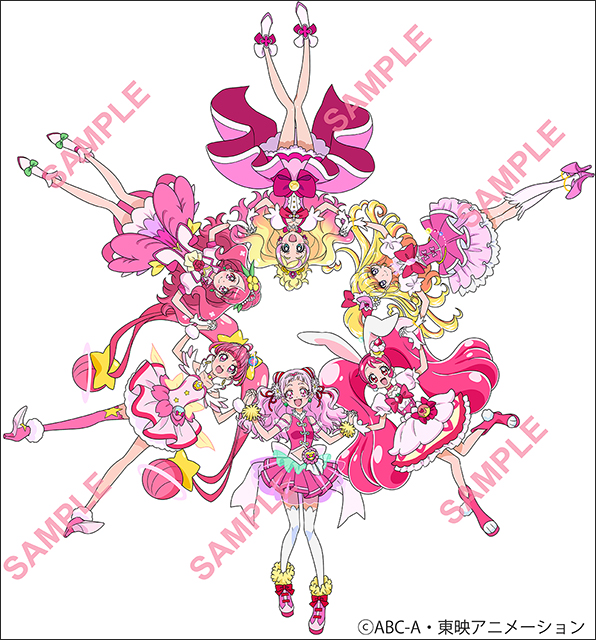 『Go！プリンセスプリキュア』から『ヒーリングっど(ハート)プリキュア』まで！6人のプリキュアが大集合の北川理恵のプリキュアベスト盤CDジャケットが公開！