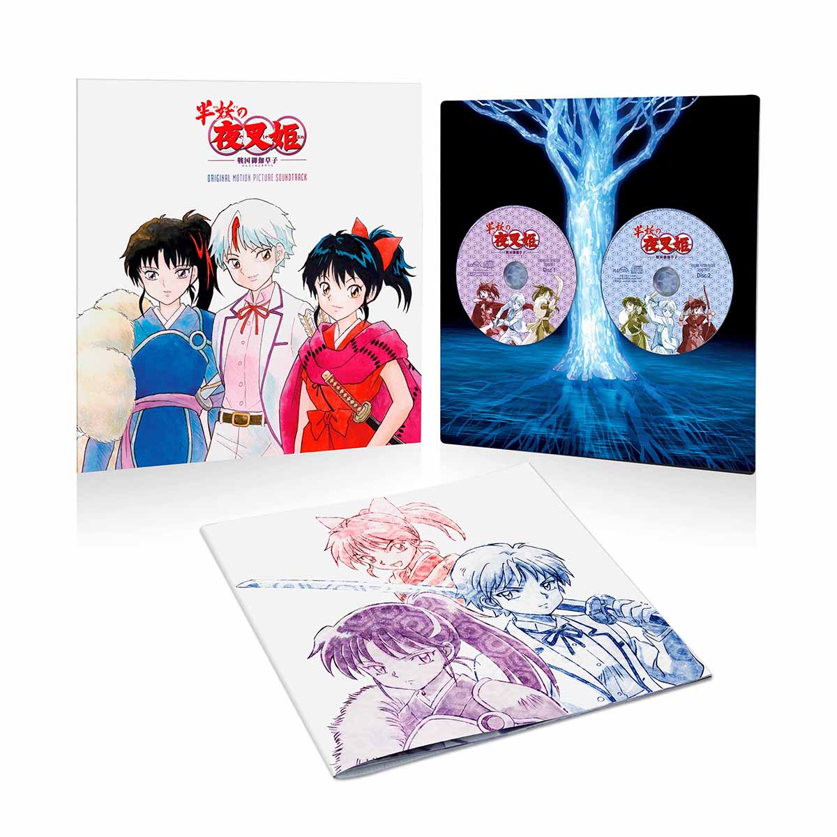 3月3日発売、TVアニメ『半妖の夜叉姫』オリジナルサウンドトラックCD　高橋留美子先生描き下ろしジャケット画像公開！さらに収録内容、店舗別特典などの詳細決定！ - 画像一覧（1/3）