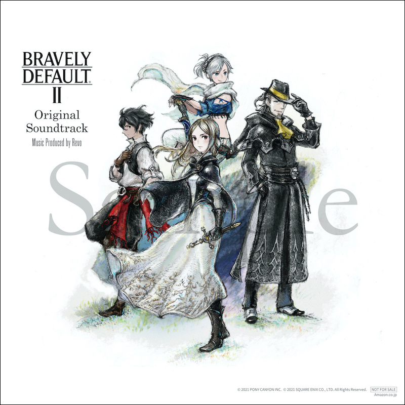 Revoが全楽曲を担当！『BRAVELY DEFAULT II Original Soundtrack』初回生産限定盤と通常盤のジャケ写公開！応募抽選プレゼントャンペーンも発表！ - 画像一覧（6/6）