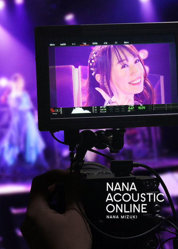 水樹奈々、初めての配信ライブを収録した「NANA ACOUSTIC ONLINE」BD&DVDジャケット写真を公開！映像特典には「テルミドールの反動 -Director’s cut-」を収録！