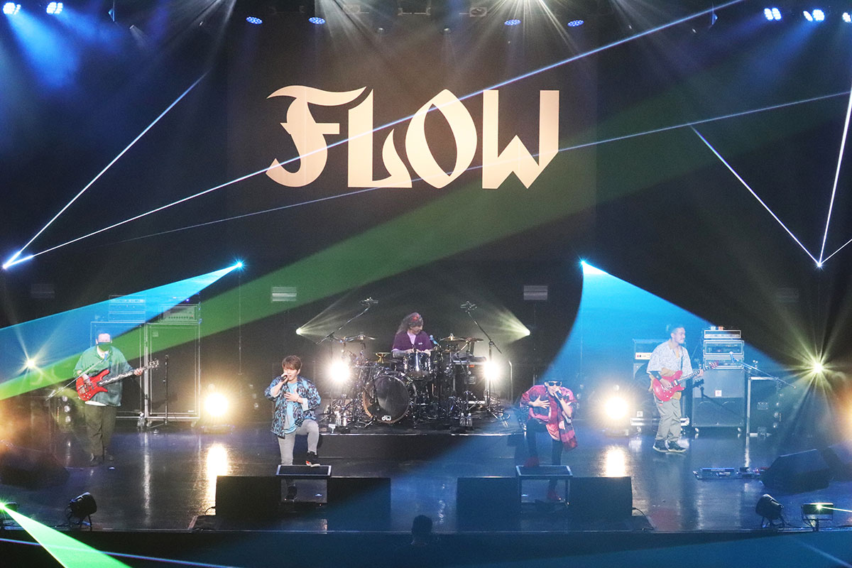 【ライブレポ連載】FLOW SPECIAL ONLINE LIVE 全アルバム網羅 炎の12ヶ月：vol.8『FLOW THE MAX!!!』 - 画像一覧（7/11）