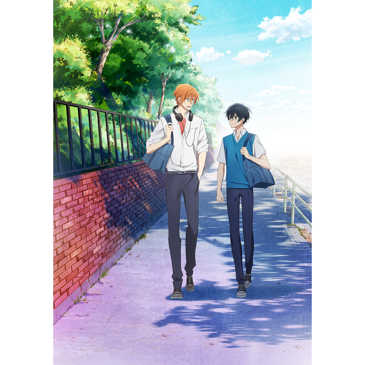 「だれかを好きになること」を応援してくれる爽やか青春男子高校生LIFE！TVアニメ『佐々木と宮野』2022年放送予定！ティザービジュアル・スタッフ&キャスト情報公開！ - 画像一覧（2/2）