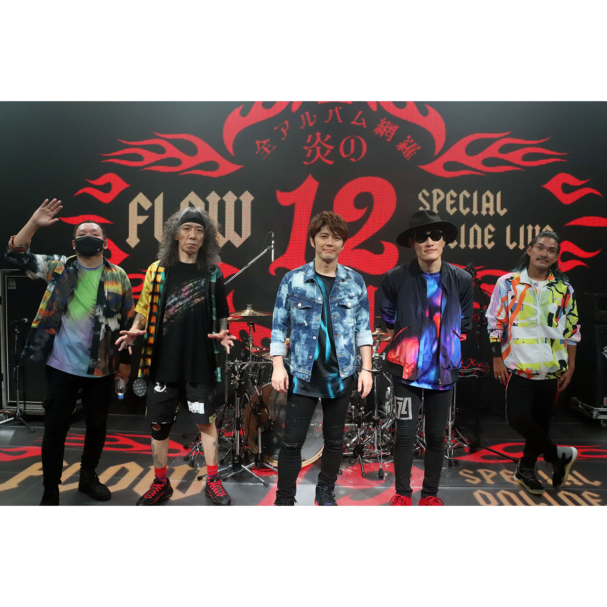 【ライブレポ連載】FLOW SPECIAL ONLINE LIVE 全アルバム網羅 炎の12ヶ月：vol.10『#10』 - 画像一覧（2/14）