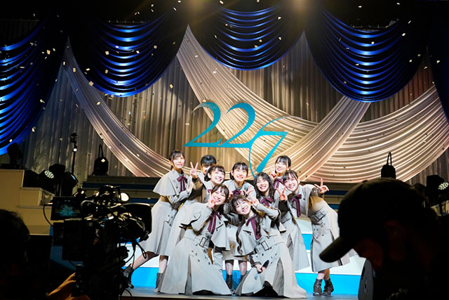 【ライブレポート】22/7、“22/7 ANNIVERSARY LIVE 2021”昼夜公演で全曲ライブ！9人でのラストステージ・夜公演をレポート - 画像一覧（6/11）