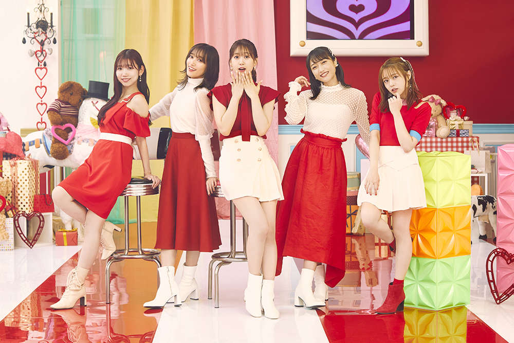 愛があふれてとまらない!? 全8種のハートポーズで恋心全開ハトビダンス!!　12月8日発売i☆Ris 21stシングルより「ハートビート急上昇」Music Video公開!! - 画像一覧（5/6）