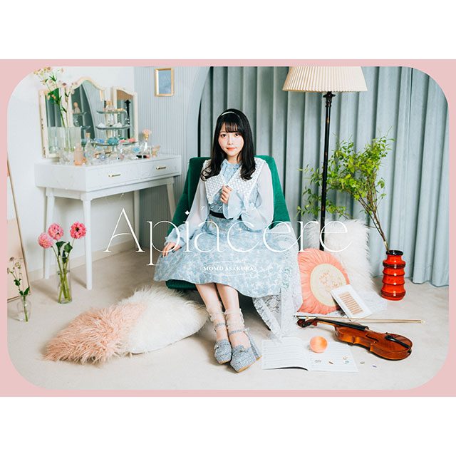 麻倉もも、3rdアルバム『Apiacere（アピアチェーレ）』ジャケット写真