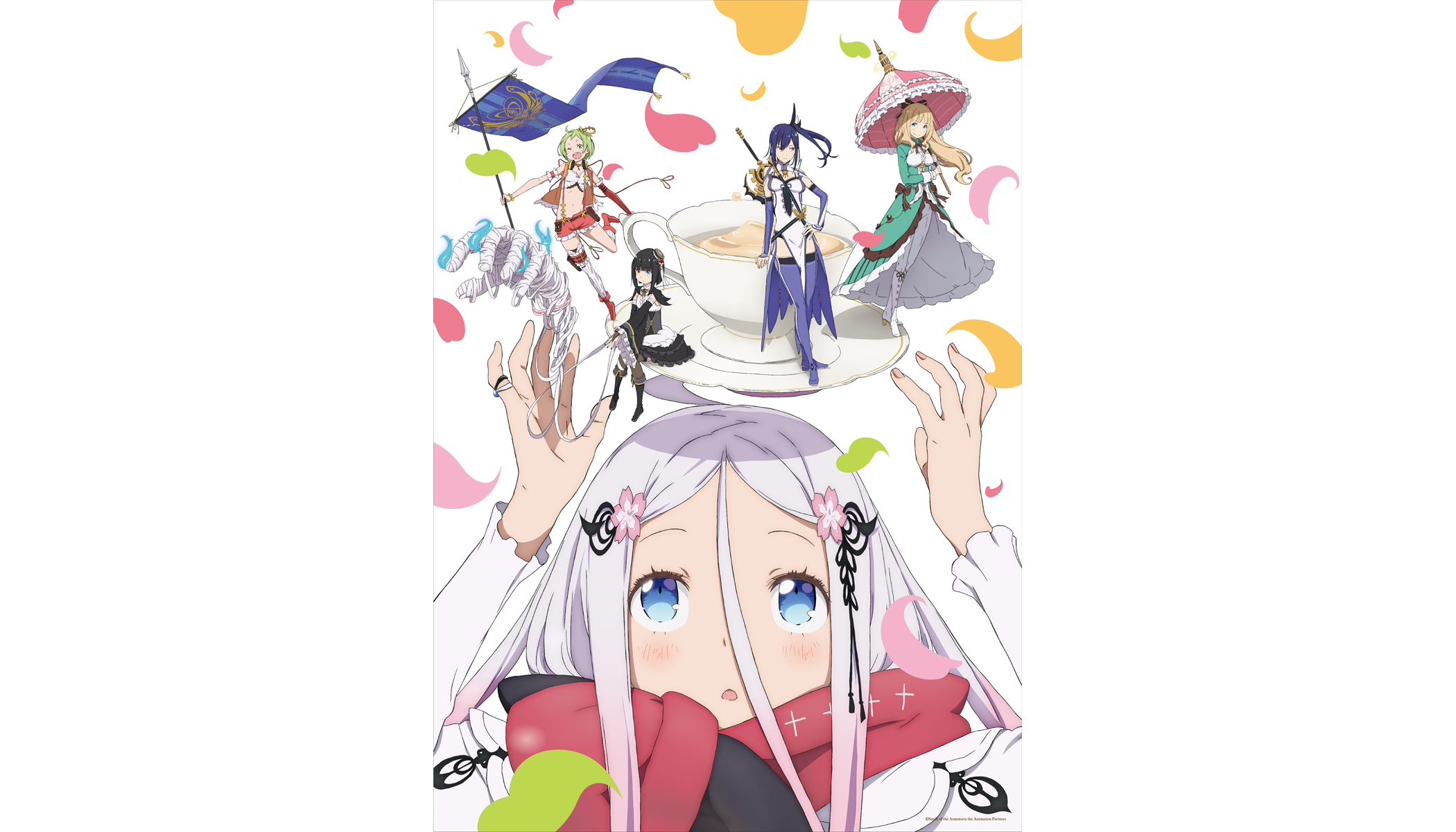 『咲う アルスノトリア すんっ！』メインビジュアル＆PV公開！アニメオリジナルキャラクター詳細＆OP＆ED楽曲情報も解禁！ - 画像一覧（2/2）