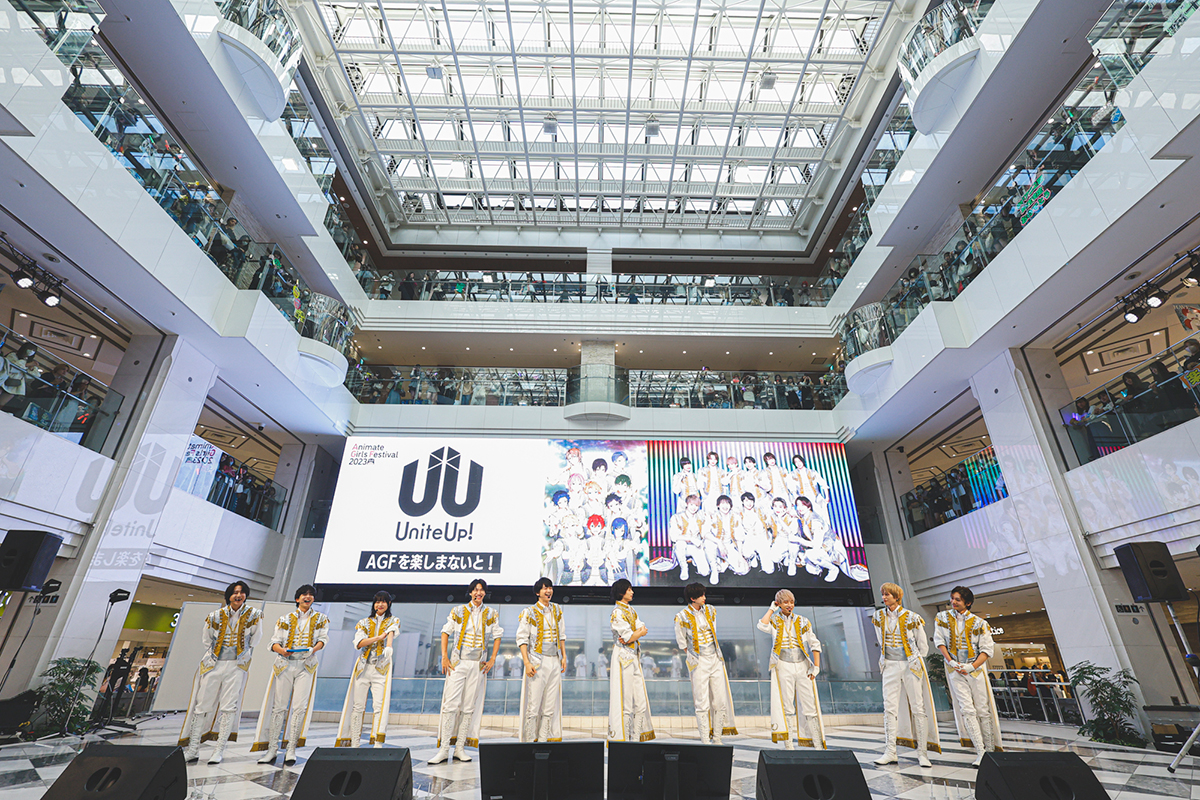 もう一度、あの景色へ――“「UniteUp!」AGFを楽しまないと！”ステージレポート／戸谷菊之介×助川真蔵×masa イベント終了後リスアニ！独占インタビューも掲載！ - 画像一覧（9/14）