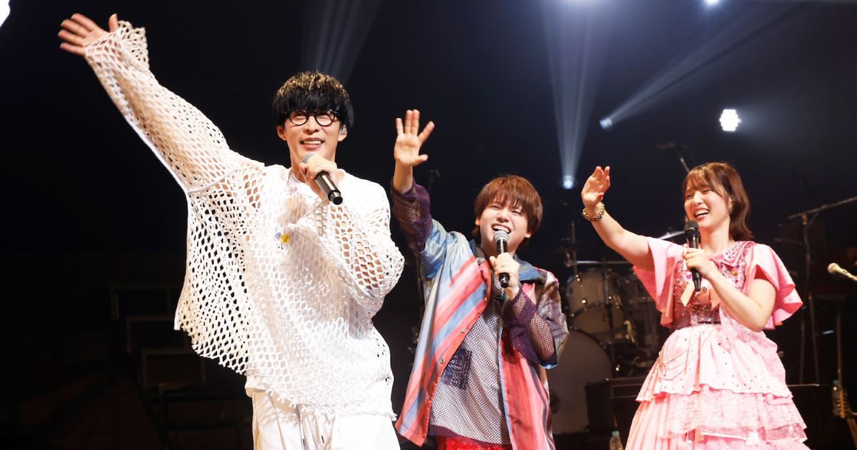 内田雄馬が内田真礼を迎えて対バンライブを実施！「YUMA UCHIDA LIVE