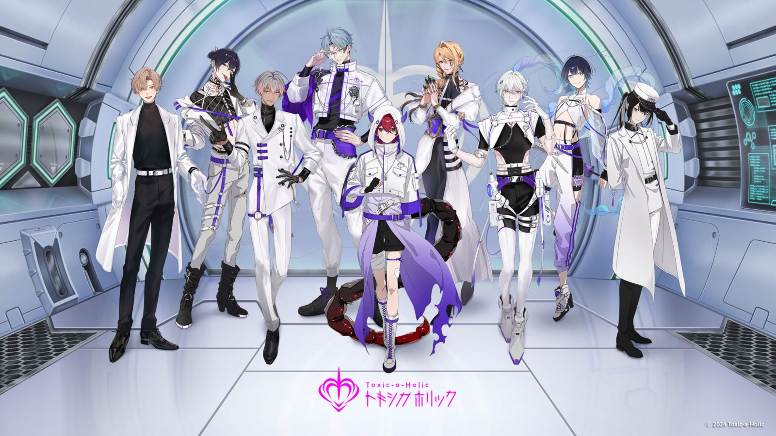 毒物男子」擬人化プロジェクト『Toxic-a-Holic』声優コメントや主題歌