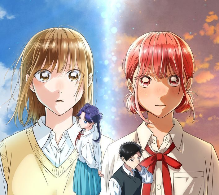 TVアニメ『アオのハコ』キービジュアル第2弾、第2クールの最新映像を