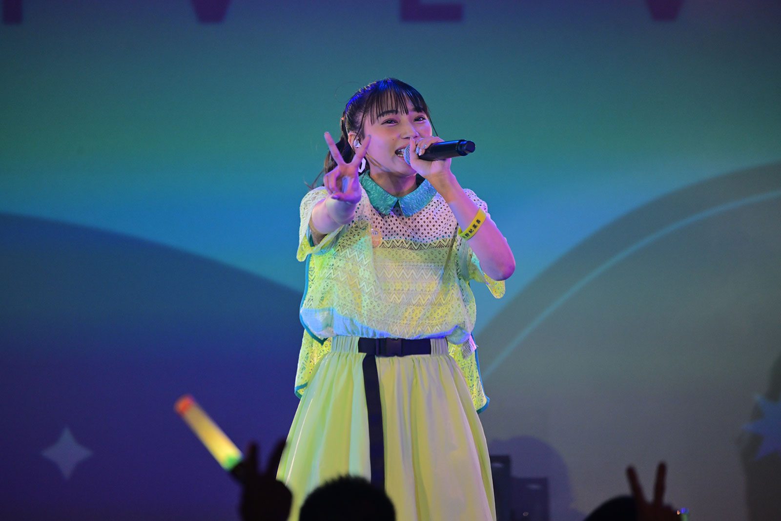斉藤朱夏、田中有紀、夢限大みゅーたいぷ、矢野妃菜喜の4組が大阪で熱演！ライブイベント“リスパレ！LIVE vol.2”DAY1最速レポート - 画像一覧（13/23）