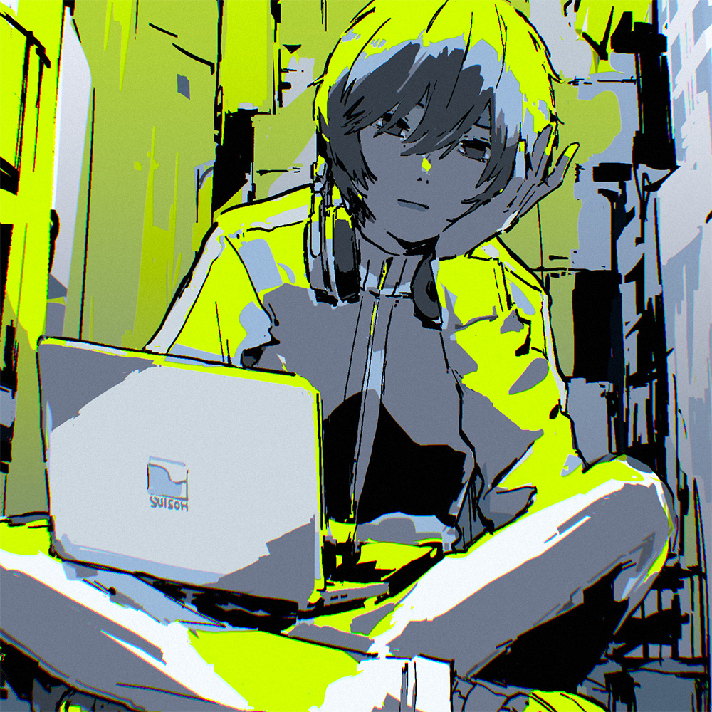 ぷにぷに電機、水槽、Gimgigamの三人のアーティストがコラボレーション曲「VS」をリリース - 画像一覧（3/4）