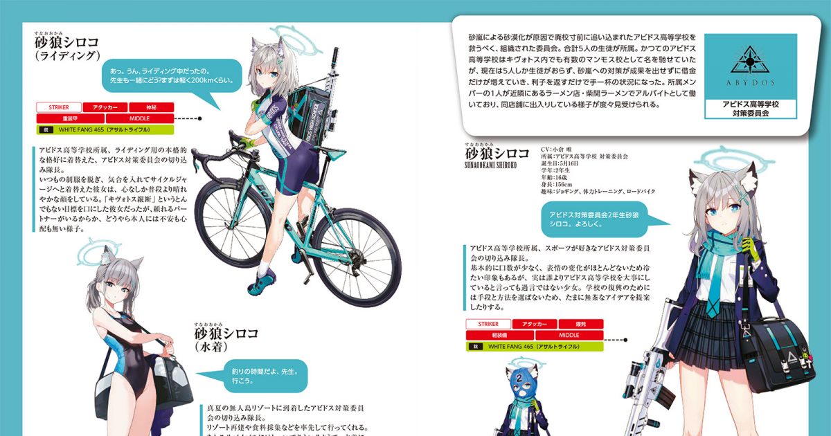 リスアニ！Vol.58『ブルーアーカイブ -Blue Archive-』キャラクター