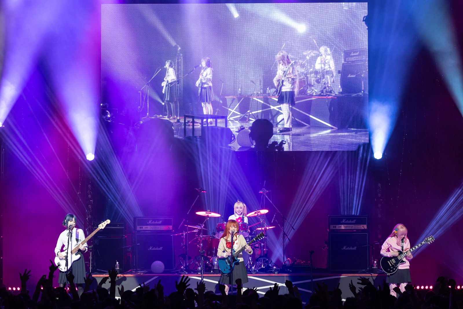 舞台版“結束バンド”が見せた新しいライブの形――“LIVE STAGE「ぼっち・ざ・ろっく！」at KT Zepp Yokohama”レポート - 画像一覧（7/11）