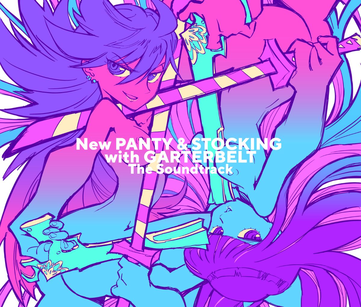 パンストフェス イベント会場限定 カード　メガジャケ　サントラ 9月24日発売『New PANTY ＆ STOCKING with GARTERBELT The