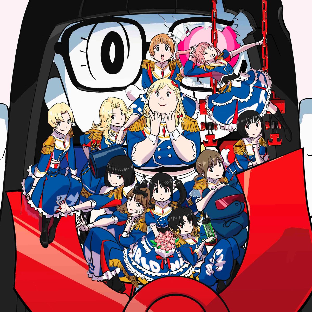 GANG PARADE、アニメ『デブとラブと過ちと！』OPテーマ「Happy Yummy Lucky Yummy」デジタルリリース＆ミュージック・ビデオ公開！ - 画像一覧（1/2）