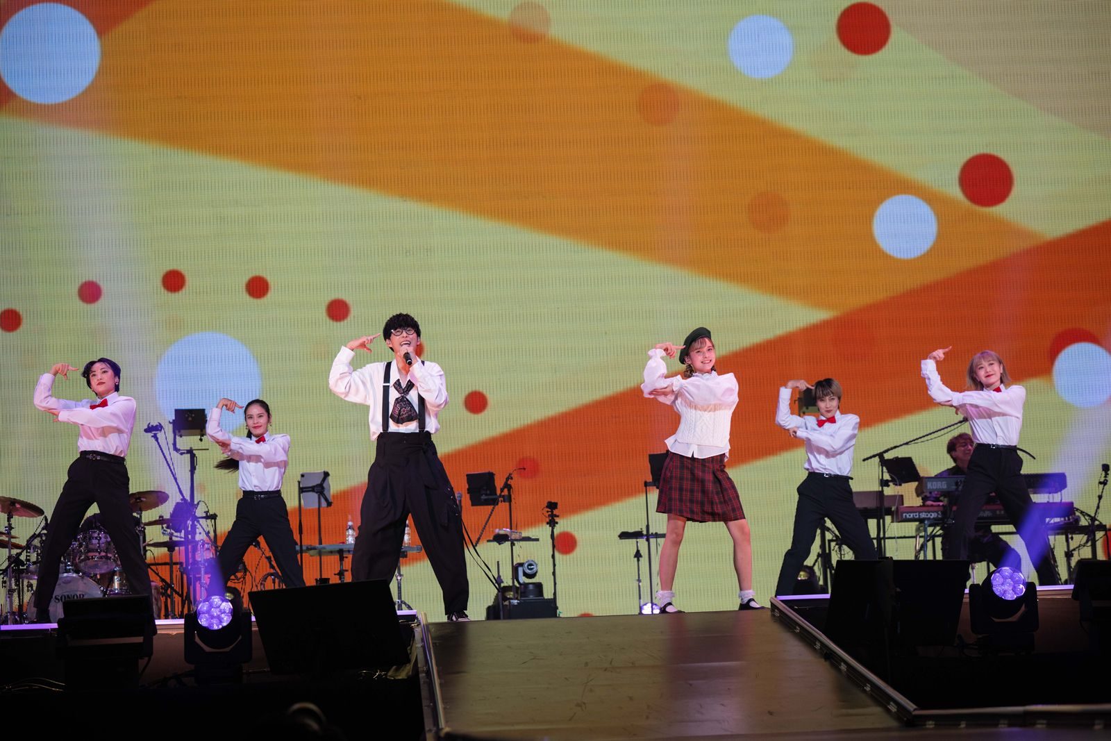 多彩なゲストを迎え、ヒット曲たっぷりの大盤振る舞い！ 2日間でガラリと違うセットリストと豪華な演出で、自身の“アニソン人生”をファンと辿り、未来に繋げた“オーイシSSA 〜オーイシマサヨシ ワンマンライブ at さいたまスーパーアリーナ〜”をレポート！ - 画像一覧（21/24）