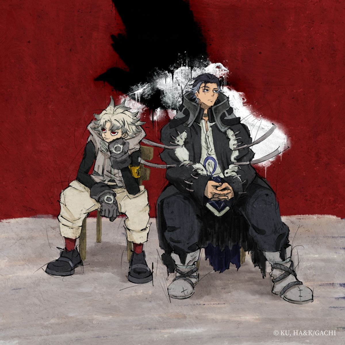 カラノア、12月17日リリースのTVアニメ『ガチアクタ』第2クールED主題歌「番」シングルCDジャケットデザインを公開！ - 画像一覧（2/2）