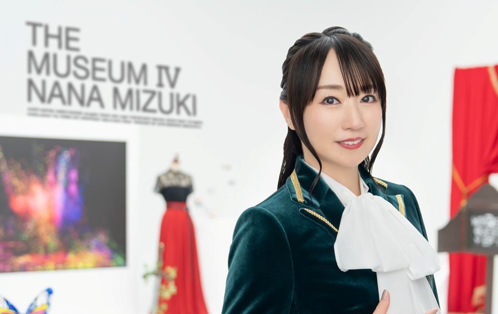 水樹奈々、ベストアルバム第4弾『THE MUSEUM Ⅳ』ジャケット写真＆最新