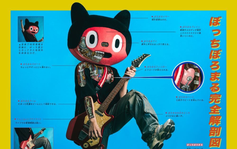 ぼっちぼろまる、メジャー1stアルバム『COMICAL』本日リリース