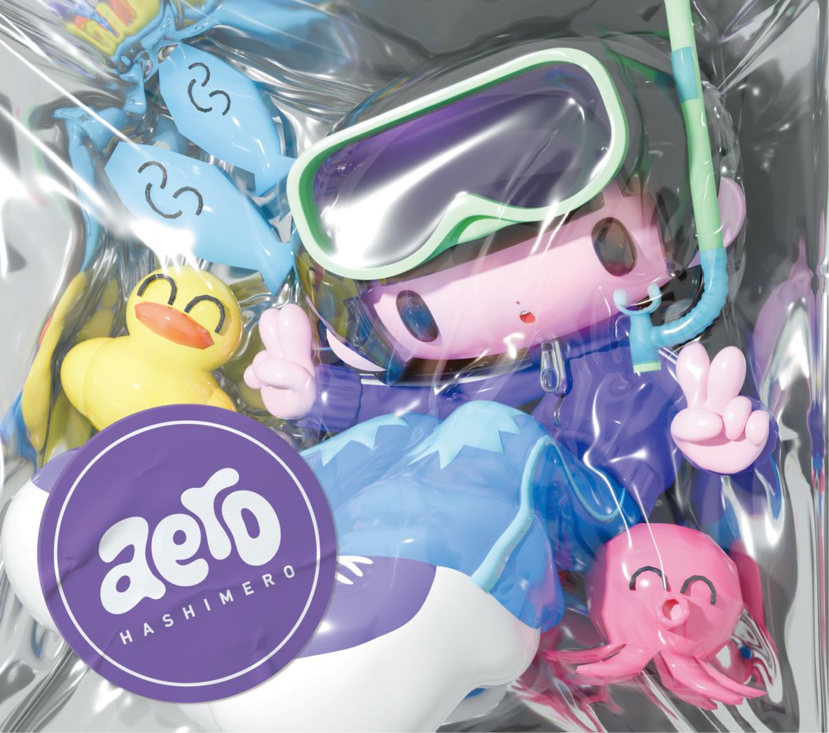 はしメロ、キャリア初となる1stフルアルバム『aero』2月25日に発売決定！CD収録分数の限界に挑戦した全26曲を収録！ - 画像一覧（2/3）