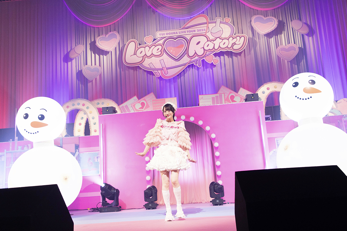 小倉 唯の多彩な“LOVE”が詰め込まれたメドレー含む30曲超！Wアンコールも実現した“小倉 唯 LIVE TOUR 2025 「Love♡Ratory」”千秋楽レポート - 画像一覧（3/8）
