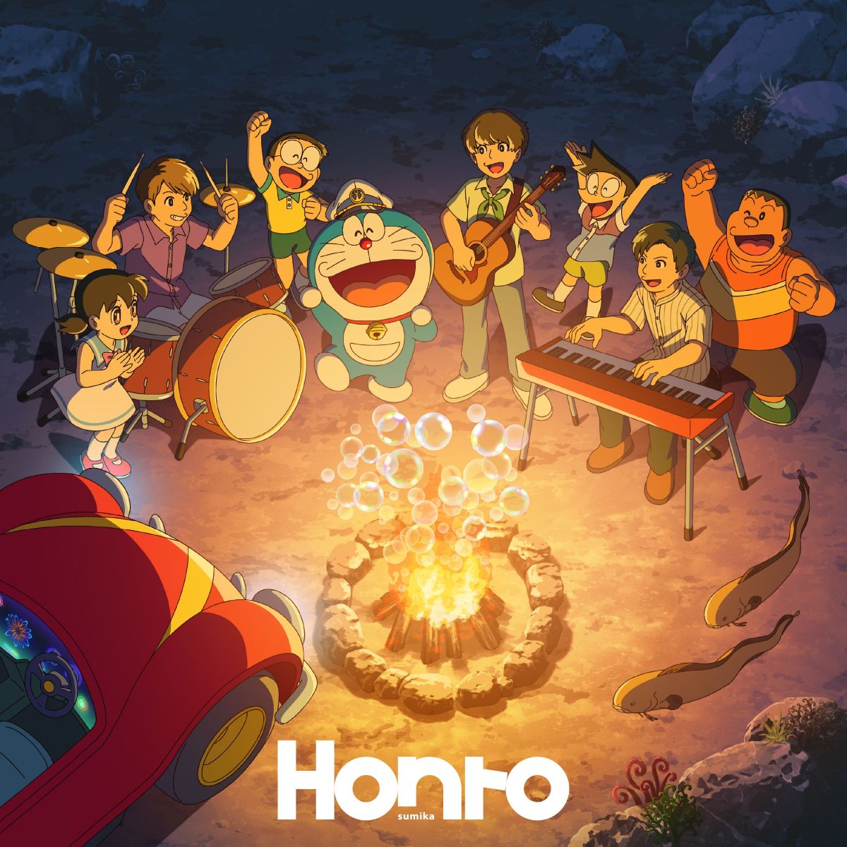 sumika、『映画ドラえもん 新・のび太の海底鬼岩城』主題歌の新曲「Honto」2月25日CDリリース決定！ - 画像一覧（3/5）