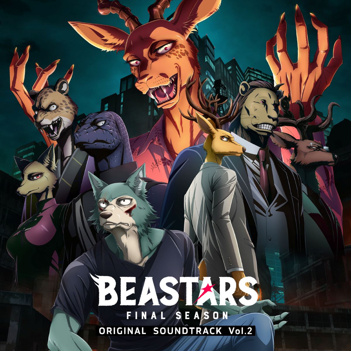 アニメ『BEASTARS FINAL SEASON』 Part2　配信開始＆ノンクレジットOPED解禁！オフィシャルサウンドトラック配信スタート！ - 画像一覧（1/2）