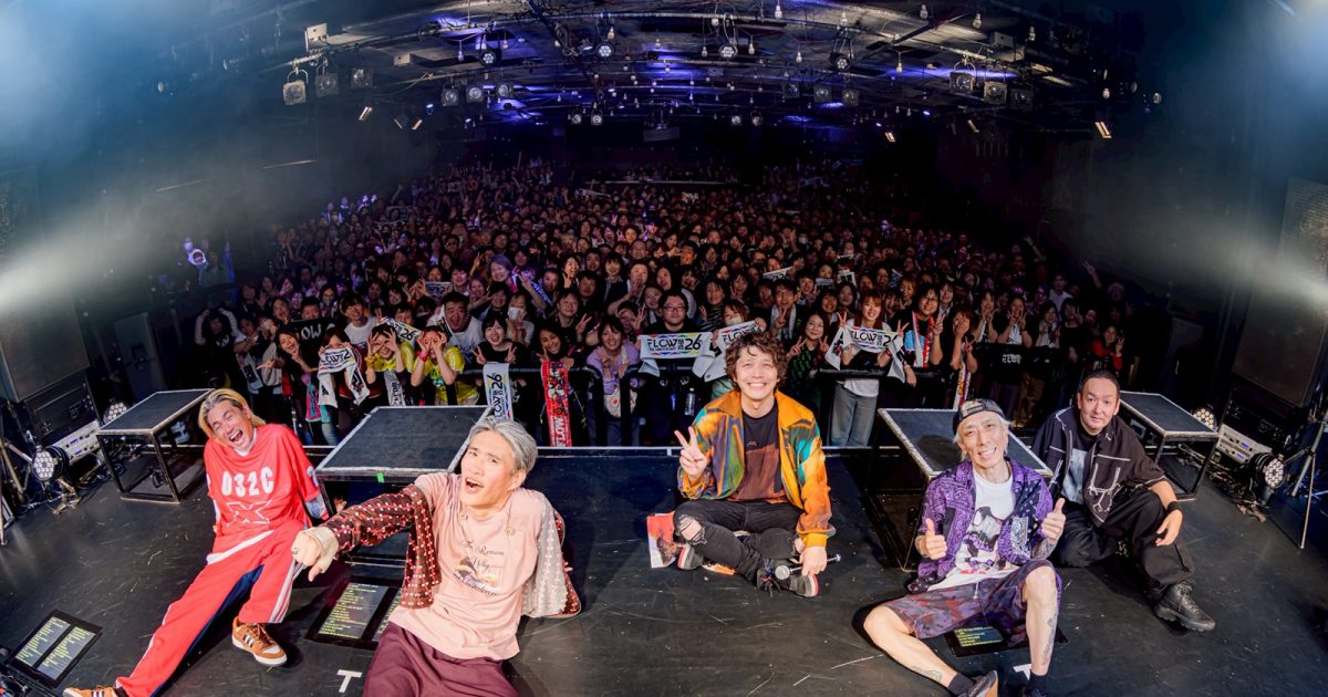 FLOWの26年を辿る熱狂の一夜！「FLOW 26TH ANNIVERSARY TOUR 2026 “ALL