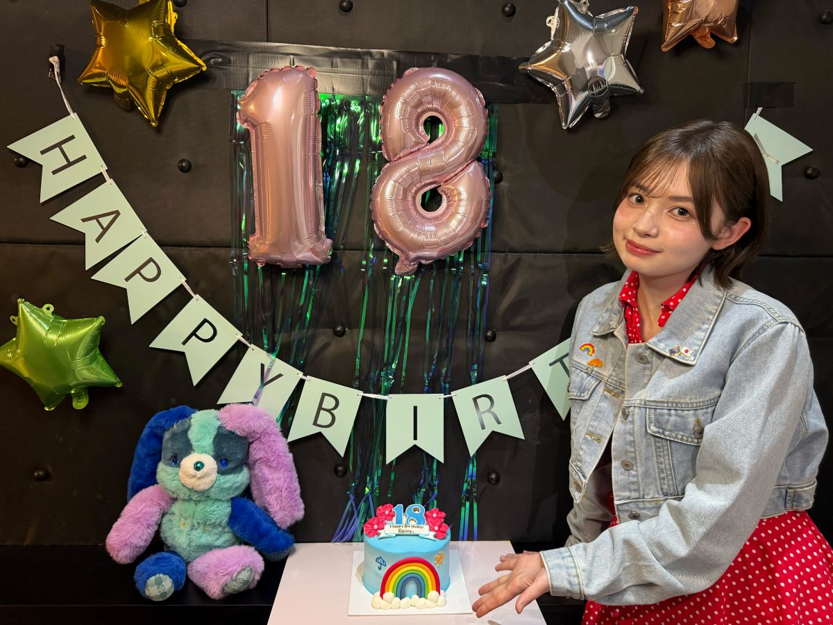 Rainy。、18歳バースデーイベント開催！初となるライブツアーのチケット販売もスタート！