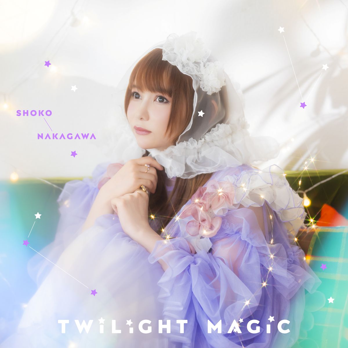 中川翔子、歌手デビュー20周年記念シングル「Twilight Magic」通常盤ジャケットは、TVアニメ『黒猫と魔女の教室』描きおろしイラストに！ - 画像一覧（3/6）
